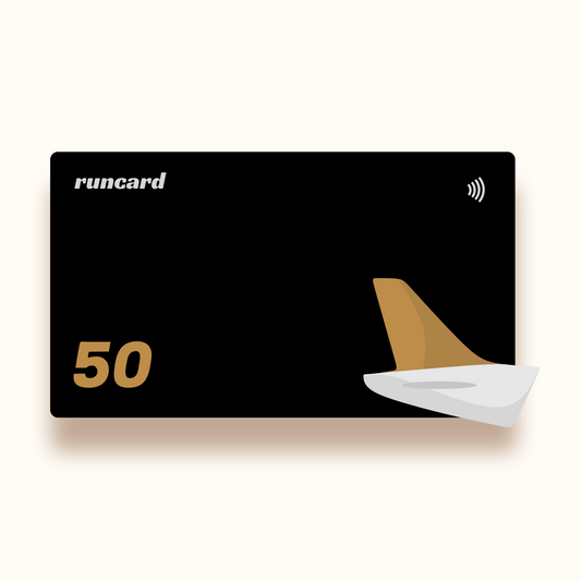 50 Premium AirportRuns - runcard™